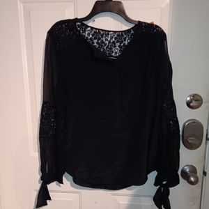 Rebecca Taylor blouse size 8 color blue